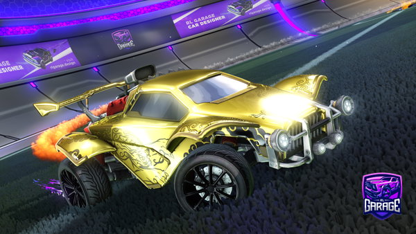 A Rocket League car design from Gav0615