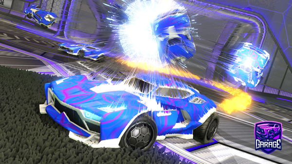 A Rocket League car design from HubertJohnson