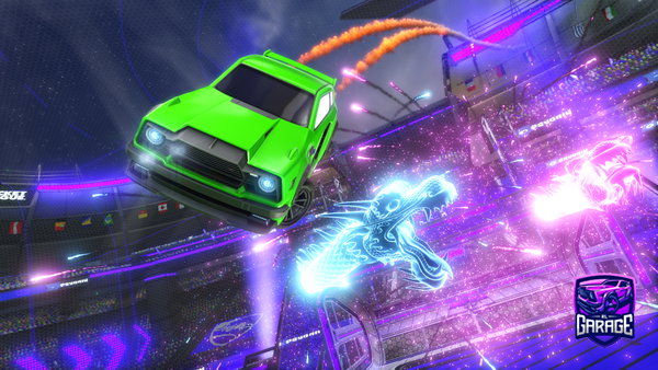 A Rocket League car design from _ou