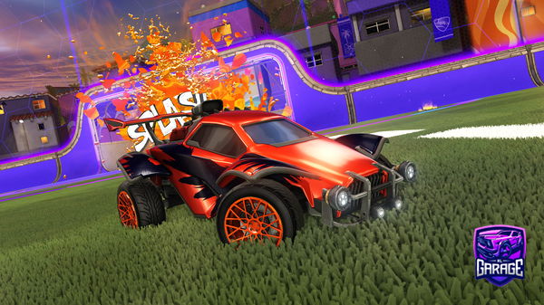 A Rocket League car design from Somerandomguy668