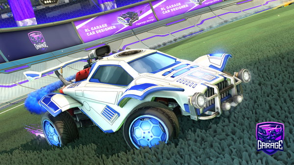 A Rocket League car design from Jaime45679