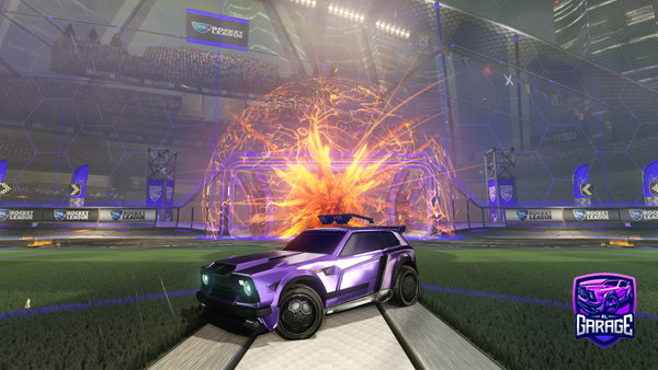 A Rocket League car design from Alihash77