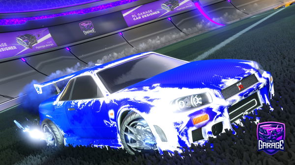 A Rocket League car design from TRA_X