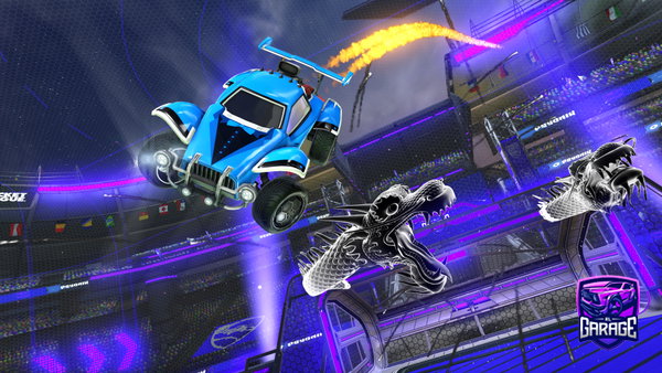 A Rocket League car design from kinderilozzz
