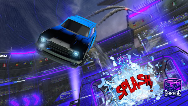 A Rocket League car design from joeehab109