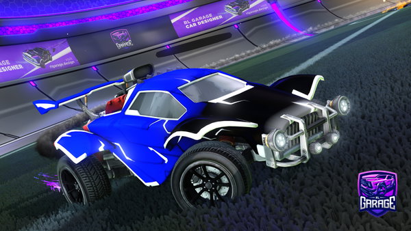 A Rocket League car design from BoomboxBoy11