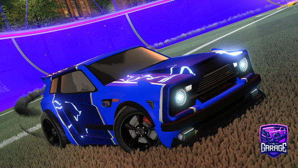 A Rocket League car design from ITZ-_-FROSTYZZ