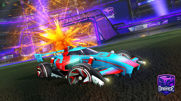 A Rocket League car design from ULTIMATELOGAN