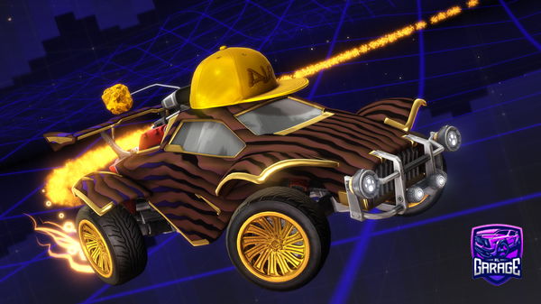 A Rocket League car design from erklittleYT