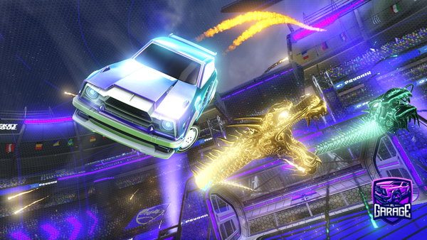 A Rocket League car design from Dh29D91