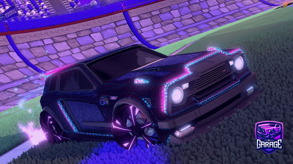 A Rocket League car design from IsakTheNerd