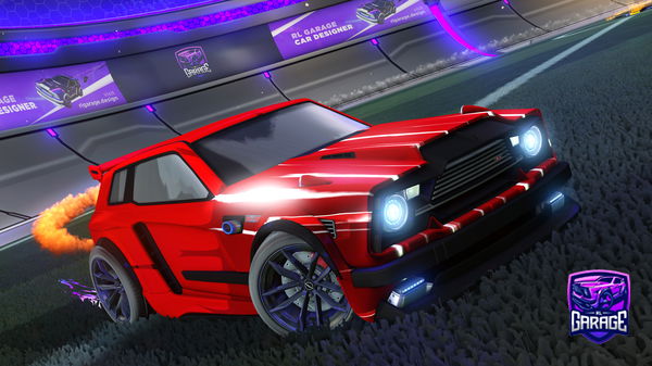 A Rocket League car design from foolhardyfiggz