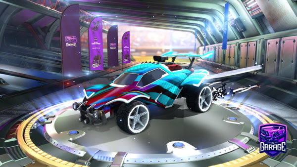 A Rocket League car design from X_pro207
