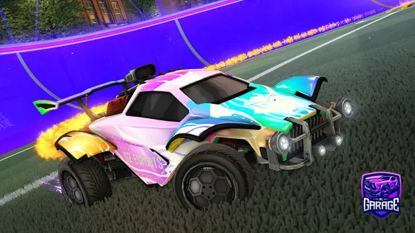 A Rocket League car design from FIREone62