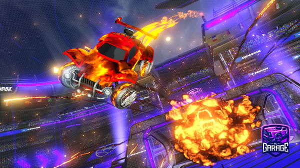 A Rocket League car design from lvrmantel