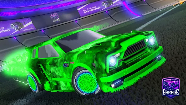 A Rocket League car design from CRUEL13