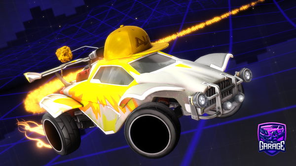 A Rocket League car design from denglull