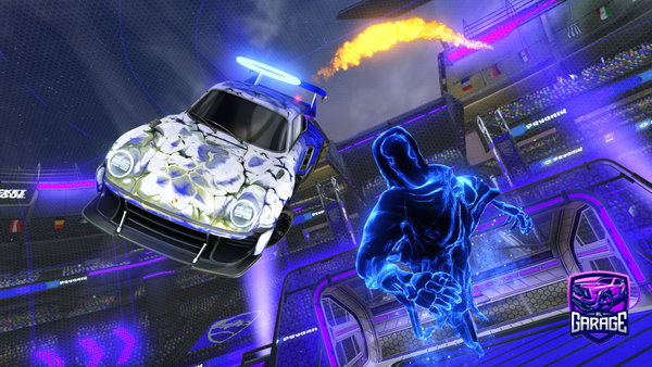 A Rocket League car design from Swayyy1x