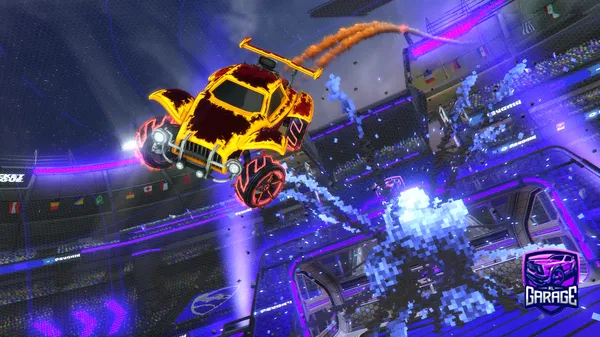 A Rocket League car design from Elioblokzijl