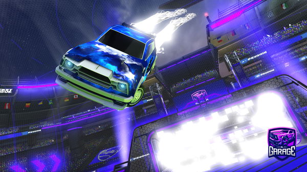 A Rocket League car design from Coccocroccoloco