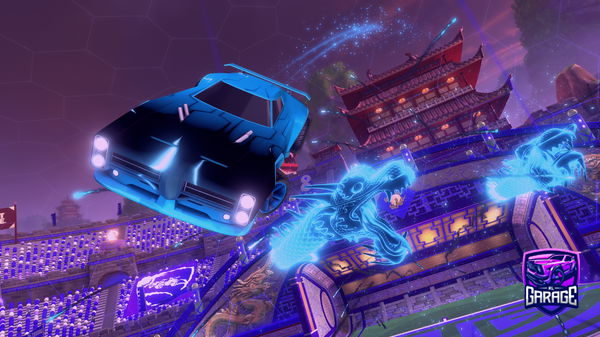 A Rocket League car design from Wrazzlee