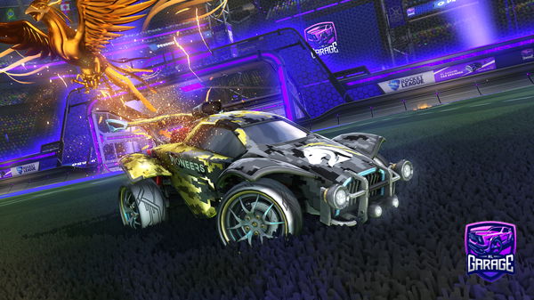 A Rocket League car design from RomanianTradingAG