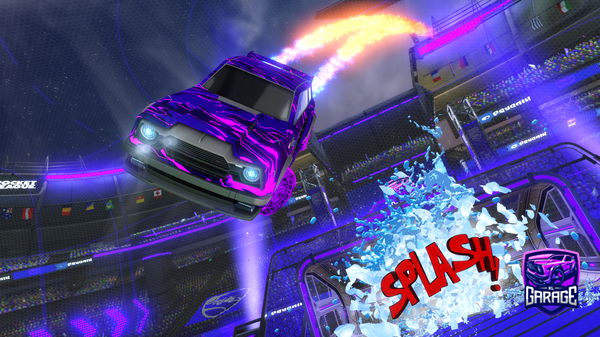 A Rocket League car design from MysticisedDragon