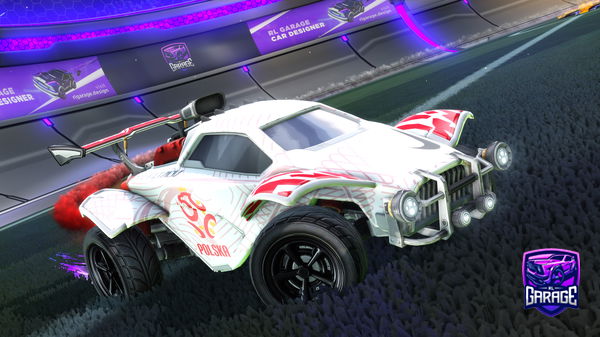 A Rocket League car design from PsnCQS_xander