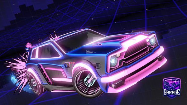 A Rocket League car design from Fennec_boy77