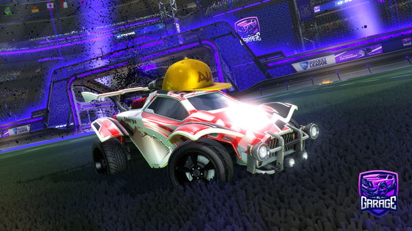 A Rocket League car design from whytz_08