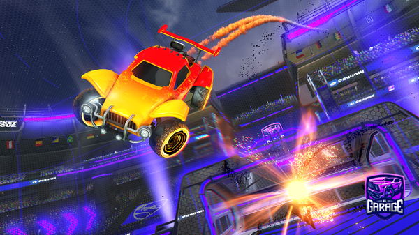 A Rocket League car design from Just_RNG