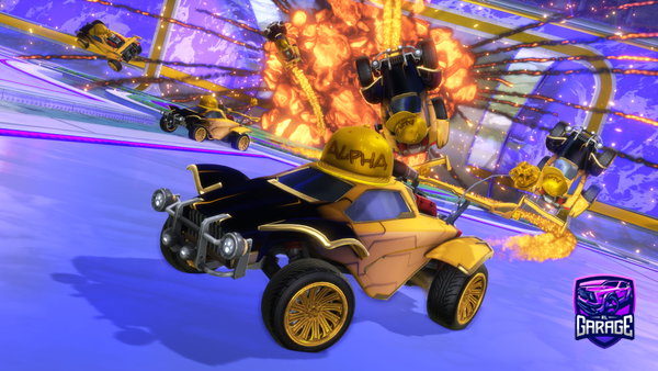 A Rocket League car design from Swiqxn