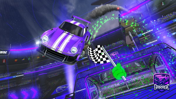 A Rocket League car design from vxry_
