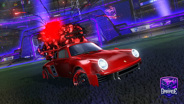 A Rocket League car design from LSKrogager