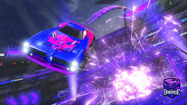 A Rocket League car design from AhahaDAN