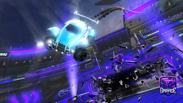 A Rocket League car design from ay775