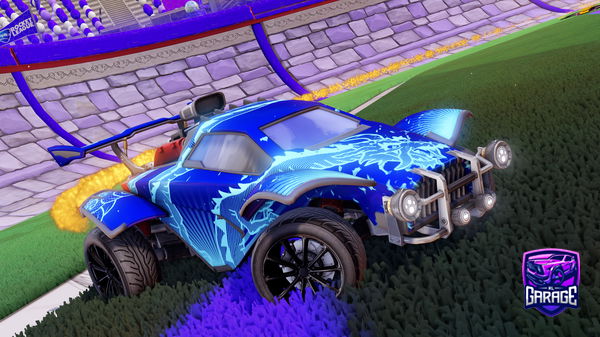 A Rocket League car design from RudolfTheRude