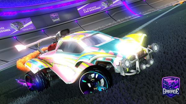 A Rocket League car design from Tigrous_93270