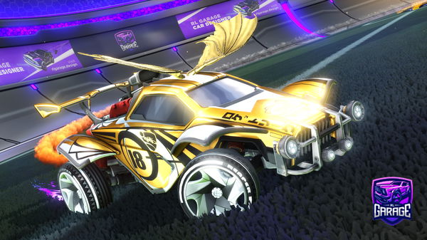 A Rocket League car design from ProTrader3838