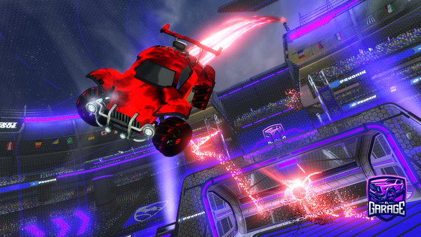 A Rocket League car design from mthew1027