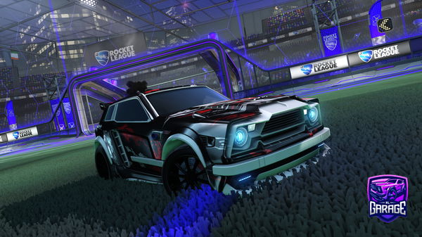 A Rocket League car design from IW7LFX