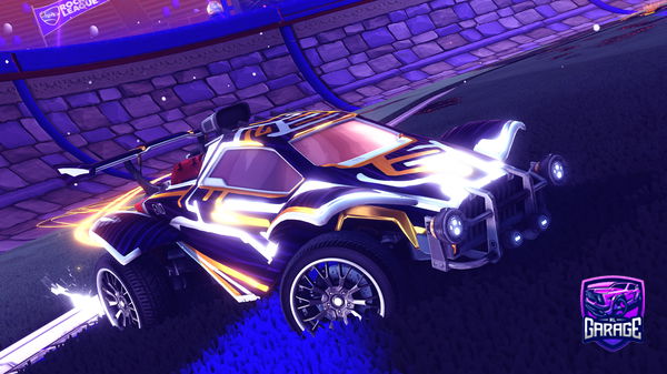 A Rocket League car design from MrGoner