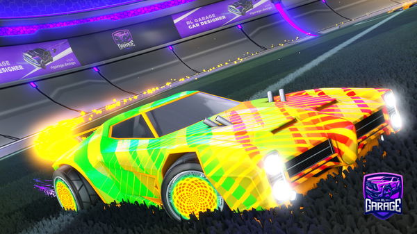 A Rocket League car design from xxwilzaxx