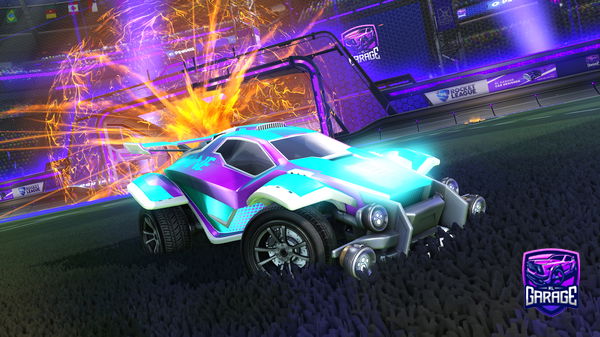 A Rocket League car design from Ice-Deriva