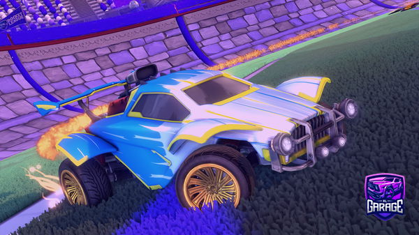 A Rocket League car design from Billymcg1608