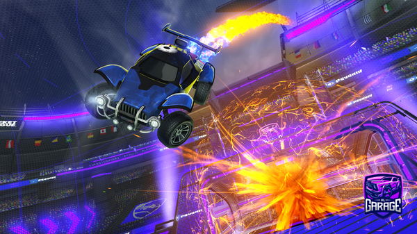 A Rocket League car design from Samdude55