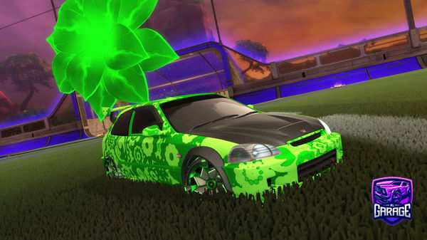 A Rocket League car design from PrimeRival16