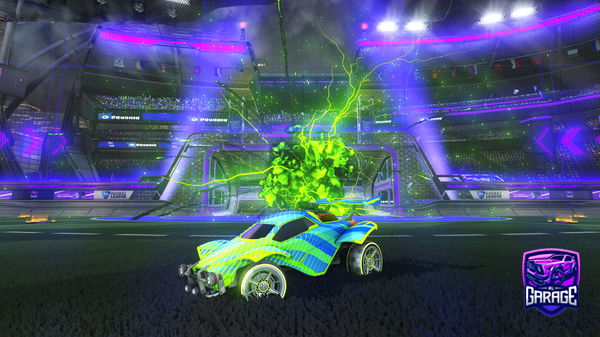 A Rocket League car design from lax16player