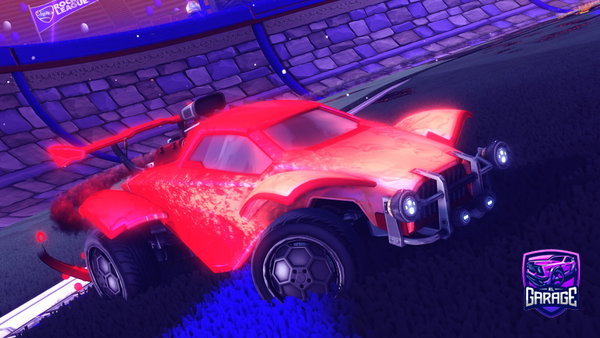 A Rocket League car design from PstQX