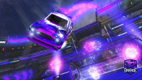 A Rocket League car design from VISION_hoTsam07